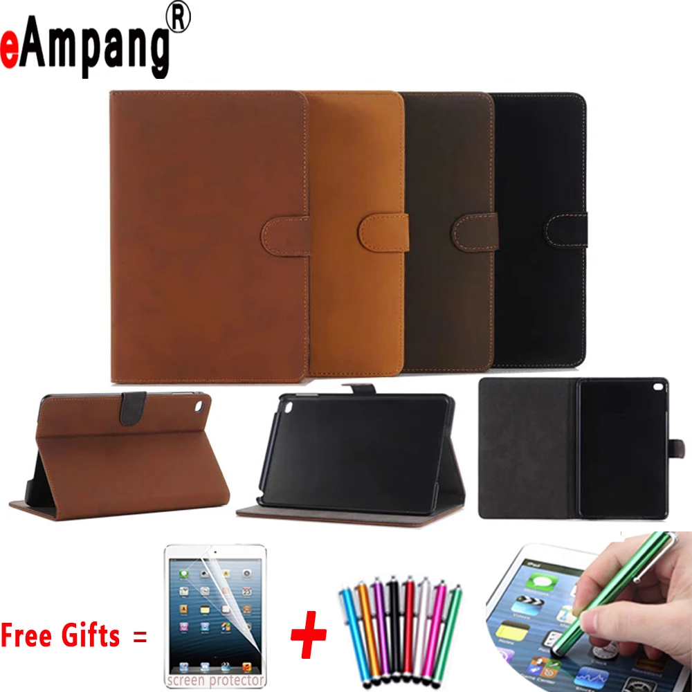 

High Quality Faux Leather Cases for iPad Pro Cover 12.9 Magnet Book Card Slot Case for iPad Pro 12.9 Cover Stand 2015 Released