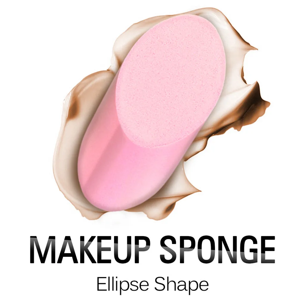 

New Beauty Sponge Makeup Blender Soft Cosmetic Puff 4 Color For Foundation Base esponja maquiagem 50*