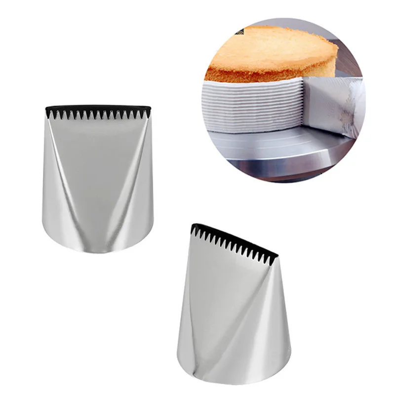 

DINIWELL 1 Pc Extra Large Lcing Piping Nozzles For Cake Decorating Pastry Tip Fondant Steel Nozzle DIY Cake Decorating Tools