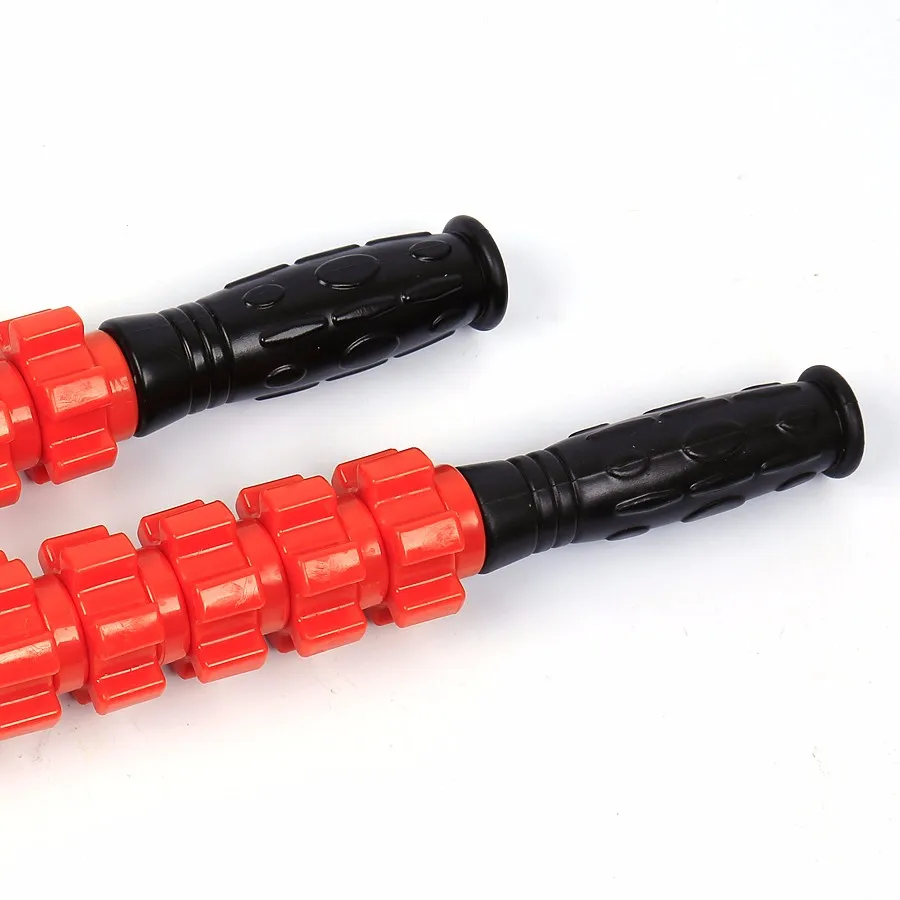 Aliviar a Fadiga para Yoga Ferramentas de Cuidados Muscle Massager Rolo Vara - 9 Engrenagem Gym Perna Traseira Corpo Gatilho Ponto Fisioterapia Saúde 6 10 Cheap Instrumento cuidados c pés