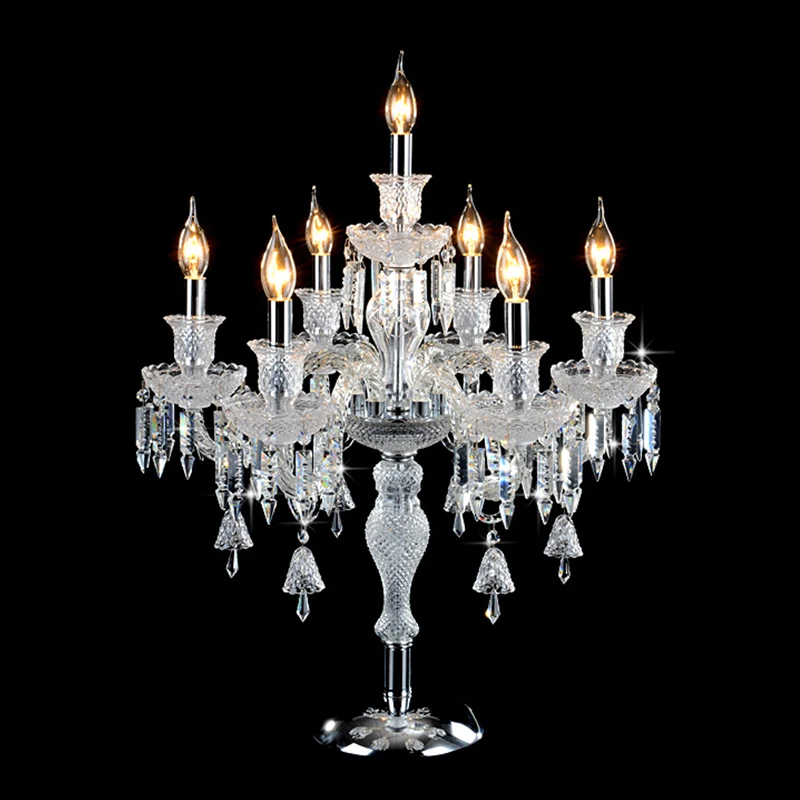 Perfect crystal table lamps for bedroom luxury high quality crystal table lamp for bedroom lobby table lamp decoration desk lighting led 2