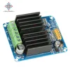 DC 5-15 V 30 A Dual Channel H Bridge Motor Driver Module Bread Board Controller DHB-01A DC Motor Driver Board ► Photo 1/6