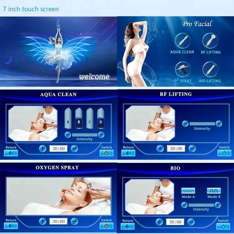 Neweast Hydrafacia био-лифтинг спа прибор для лица Aqua чистка лица гидро пилинг машина