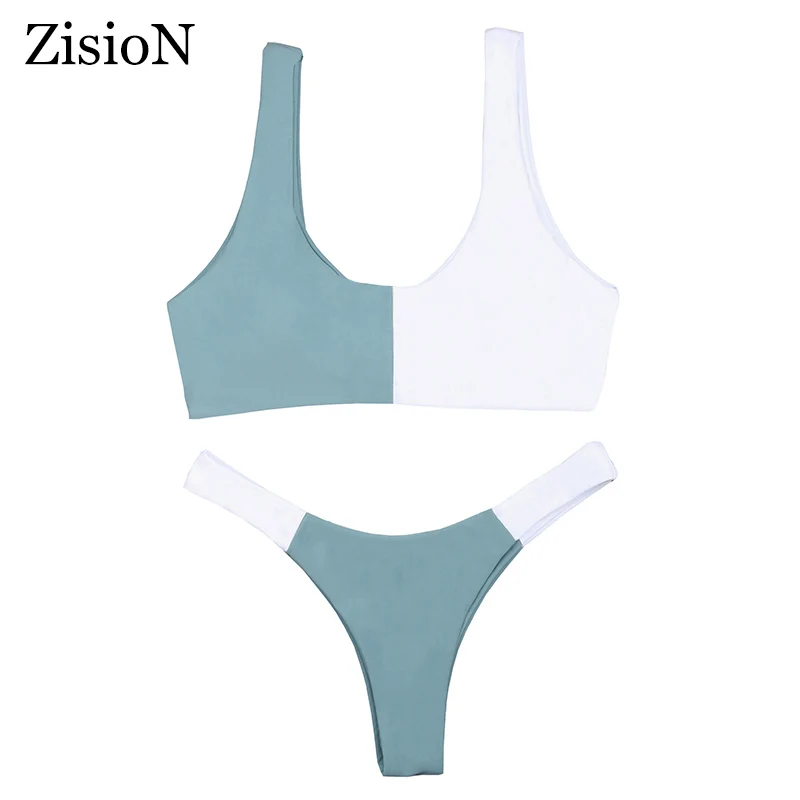 ZisioN 2019 сексуальное бикини женский купальник Женский комплект бразильские