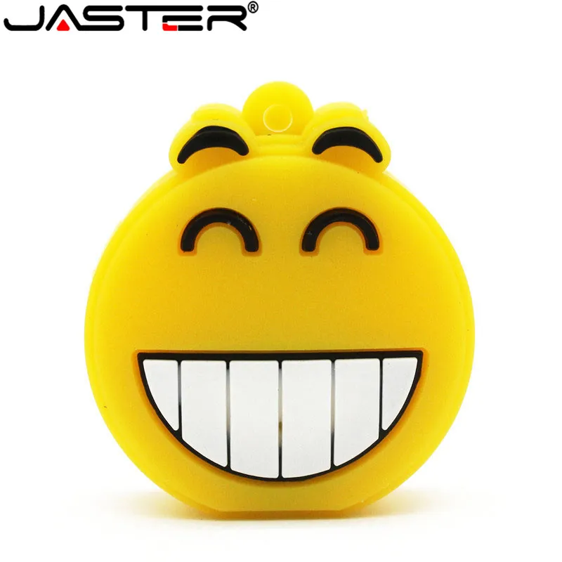 JASTER фактическая емкость эмоций выражение улыбка ручка накопитель USB 2 0 8 ГБ 16 32 64
