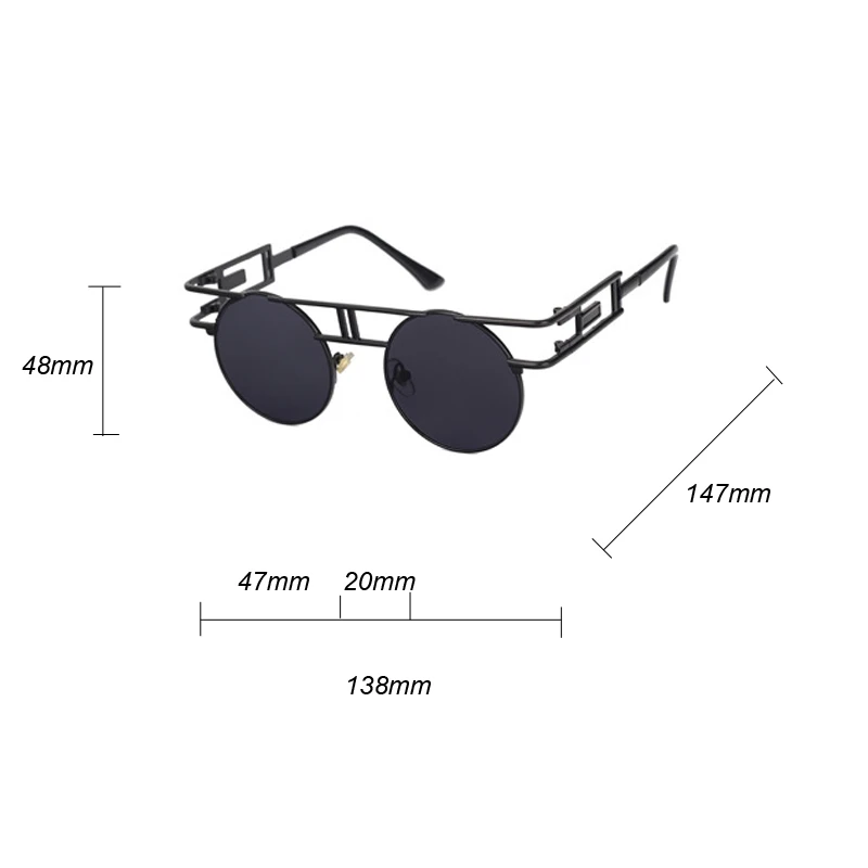 round gothic steampunk sunglasses 9000155 details (1)