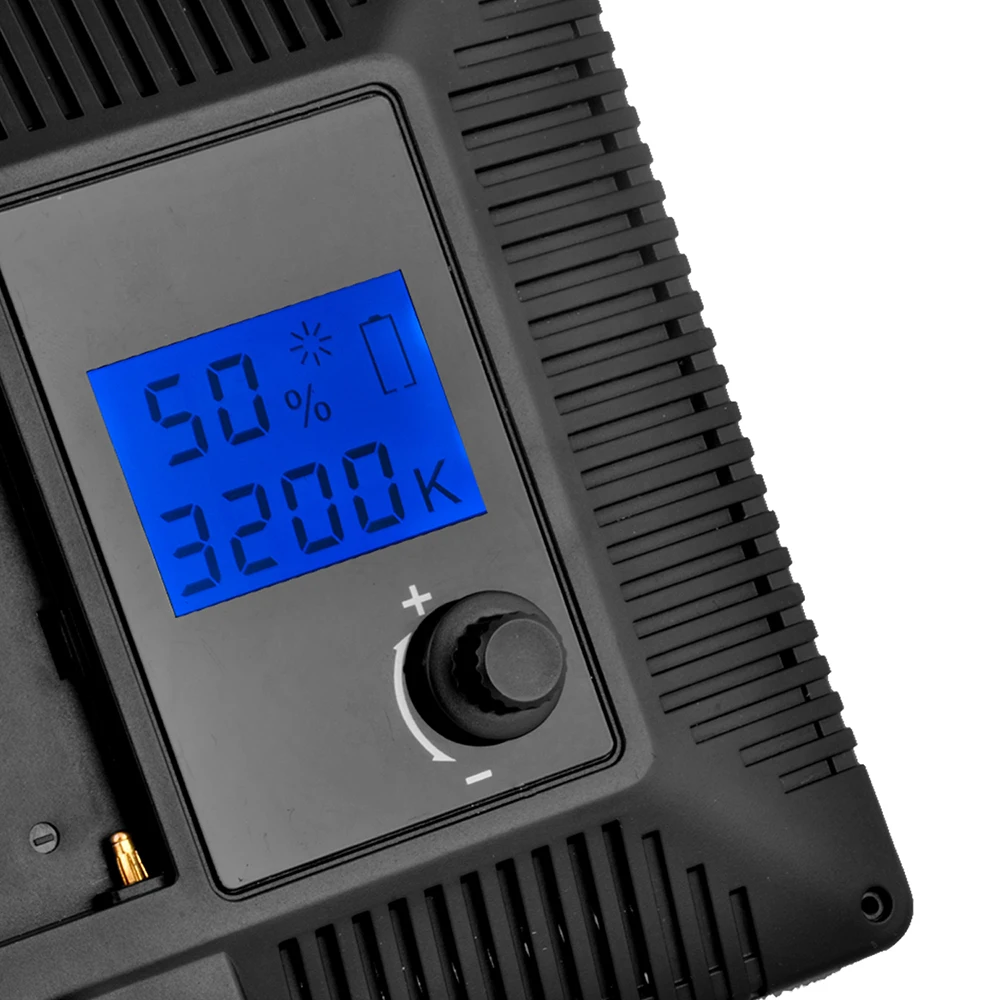 Светодиодный свет 3200 K-6200 K двухцветная фотография заполняющая свет 15 W с горячей башмаком шаровой головкой для Canon sony DSLR камеры DV видеокамеры