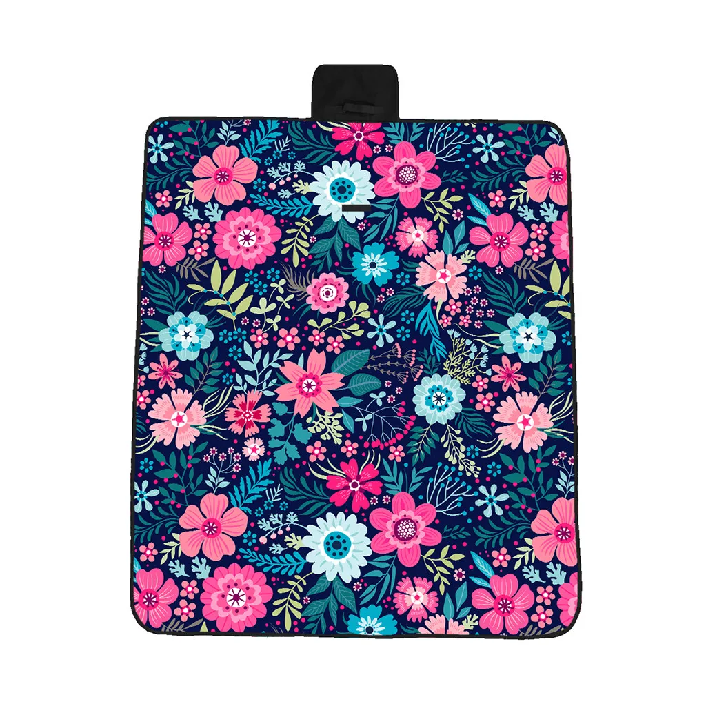 2019 عيد الفصح مقبض تصميم 3D الرقمية الطباعة كامل البوليستر أكسفورد القماش سجادة للرحلات طوي في الهواء الطلق التخييم حصيرة عالية الجودة