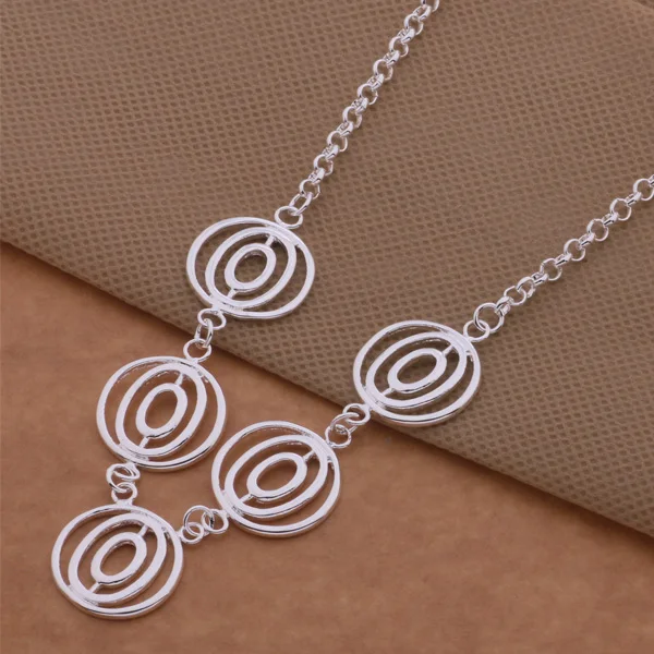 

XL-AN524 Hot sterling silver Necklaces silver 925 jewelry fashion jewelry pendant /bnqakexa daqalrxa