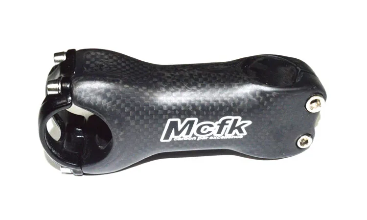 

MCFK 3K carbon stem road bicycle mountain bike stem 70/80/90/100/110/120/130mm angle 6 17 degree 31.8mm 28.60mm