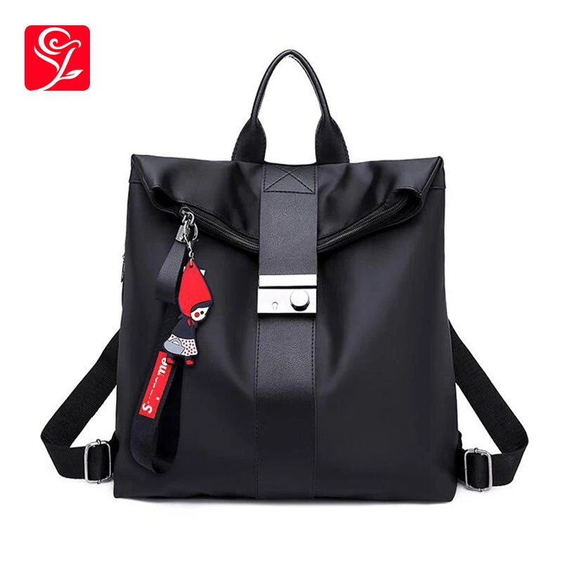 

2019 Fashion Women Waterproof Oxford Backpack Famous Designers Brand Shoulder Bag Leisure Backpack For Girl Or College Student