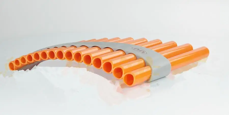 Instrumento de Vento Panflute Tubos Panpipe Flauta Chave g Artesanal Instrumentos Musicais Folclórica 15 Abs - Image 6