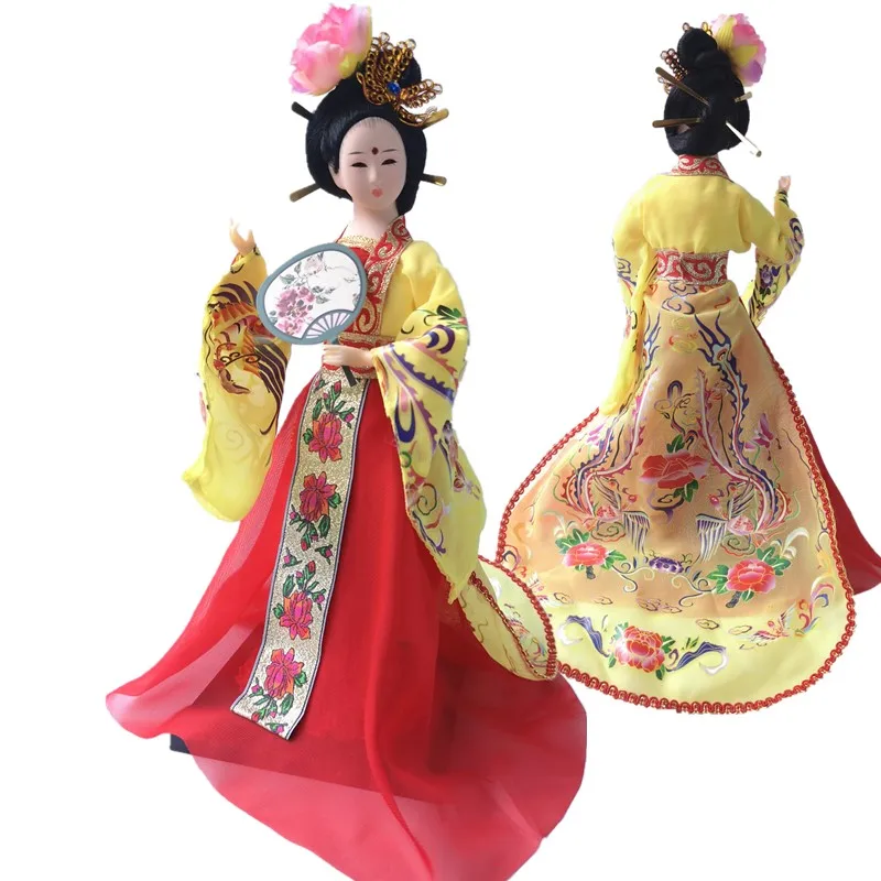 Chinese dolls ancient four beauties doll distinguishing feature arts and crafts home decoration