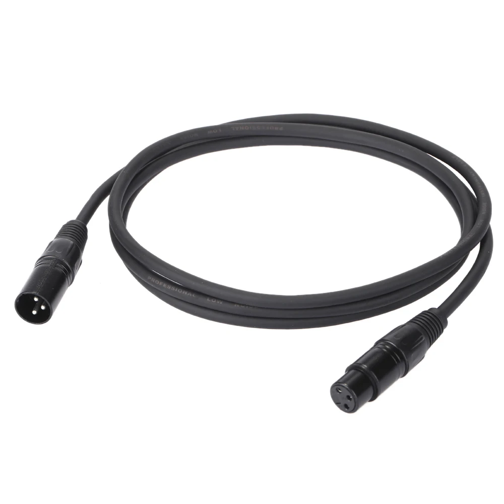 

NEW Excellent LIXADA 3m/2m/1m Stage Lighting DJ Cable Din 3-Pin Signal Connection DMX512 Control Par Light Spare Accessories