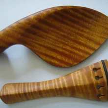 2 комплекта из 4/4 скрипки задняя часть и подбородок отдых приятный клен дерево