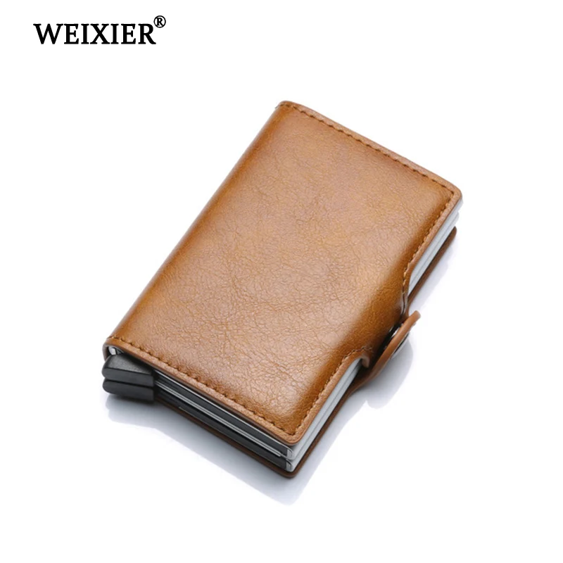

Handsome Men's PU Change Credit Card ID Card Package Solid Color Multi-Function Banknote Clip High Quality Portable