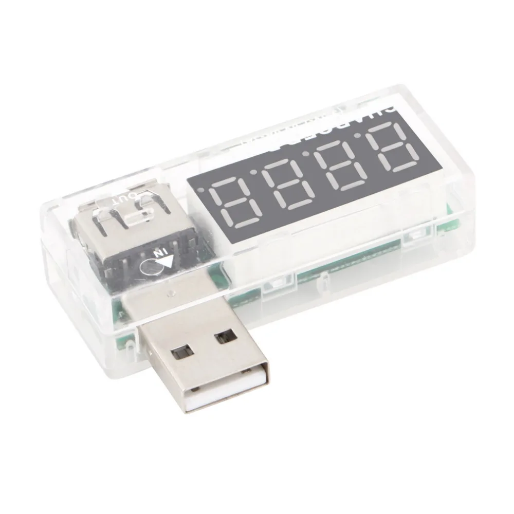 1pcs USB Charger Doctor Mobile Battery Tester Power Detector Voltage Current Meter NEW
