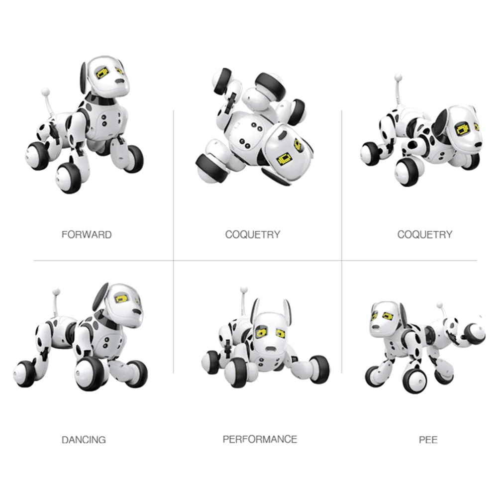 2,4 г беспроводной пульт дистанционного управления умный робот собака Детские умные говорящие игрушки собака Робот электронная игрушка