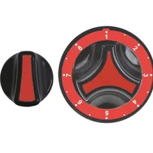 Knebelset rot Symbol rot MERTIK-Gasregle