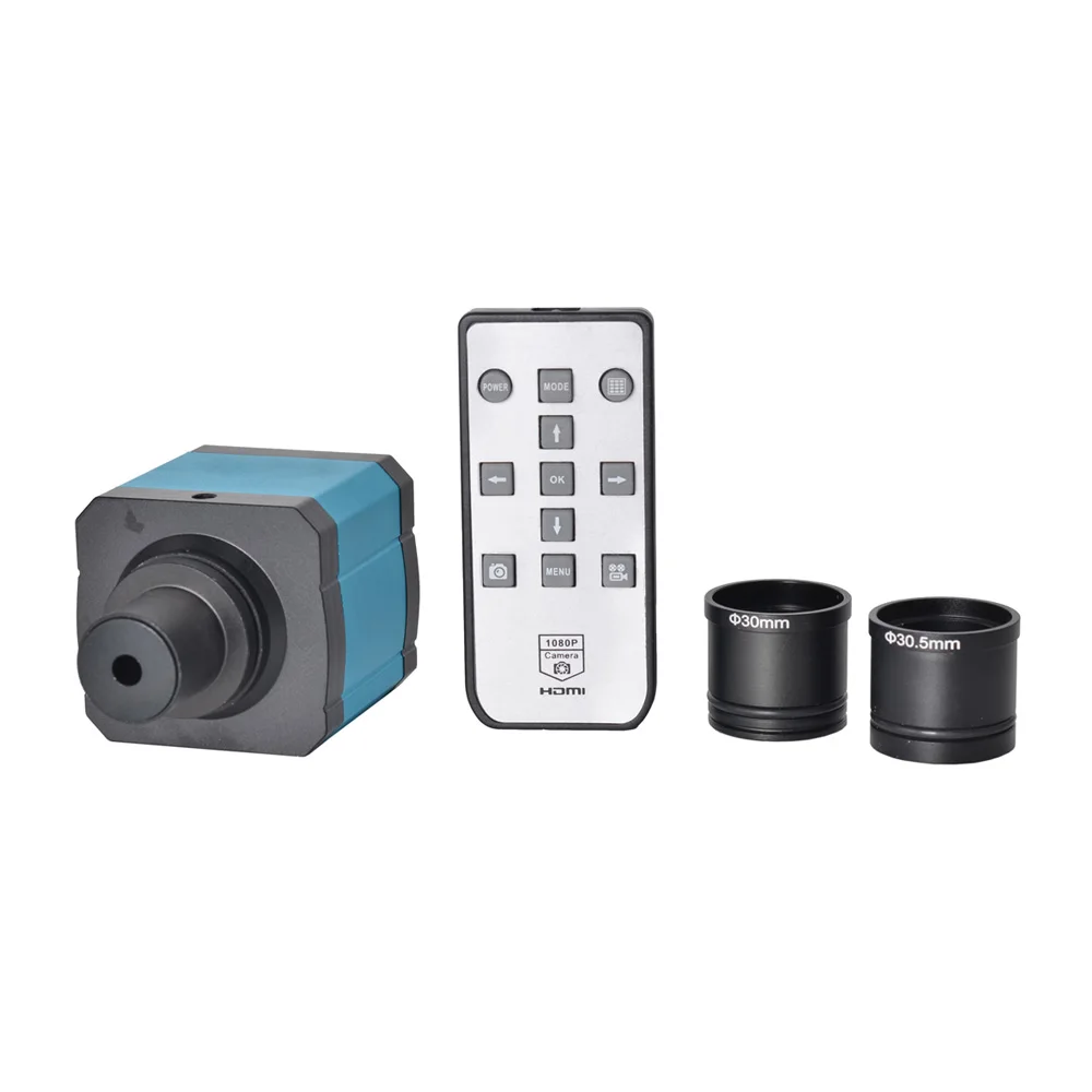Цифровая промышленная камера 14MP 1080P HDMI USB с переходником объектива CCD C Mount