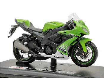 

Maisto 1:18 Kawasaki ZX-10R Green Model MotorBikes Motorcycle