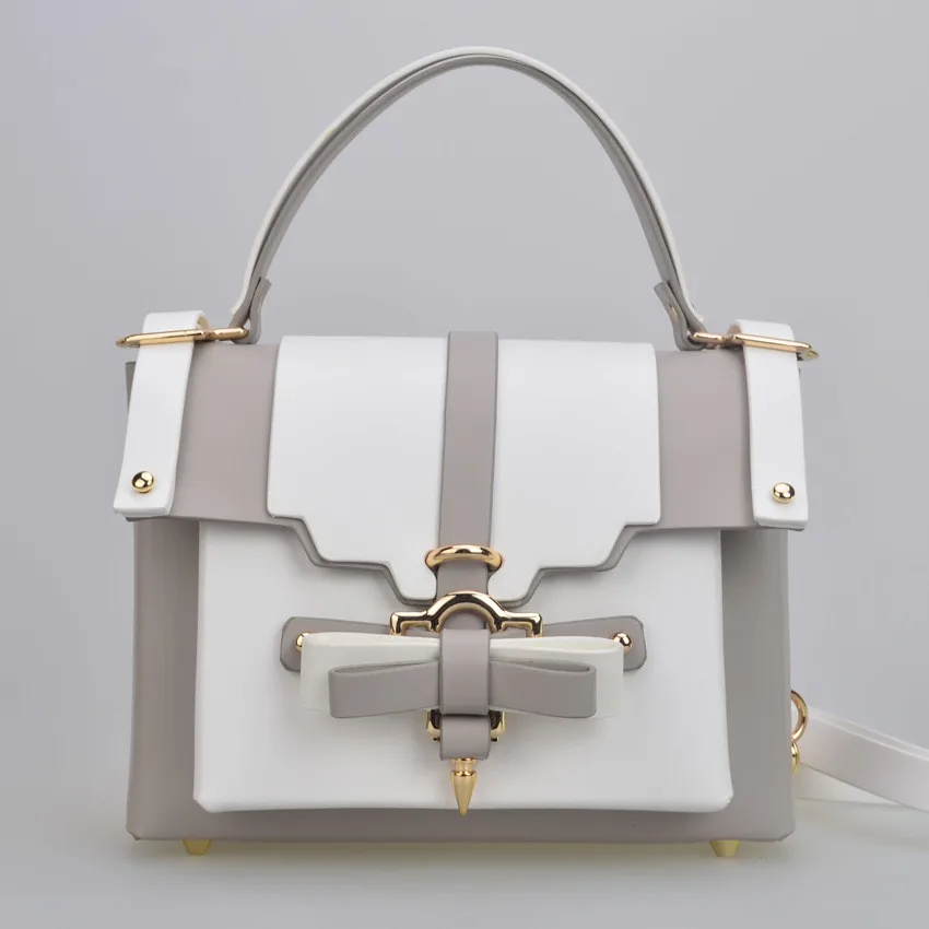 

Women's Handbag Shoulder Bag Shell Europe and America Retro Color Lock Buckle Handbag