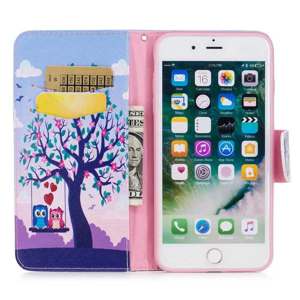 Чехол с откидной крышкой для Apple iPhone 6 S iPhone6 iPhone6s чехол изображением гигантской