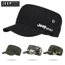 JEEP SPIRIT бейсбольная кепка с буквенным принтом, хлопковая хип-хоп мужская бейсбольная кепка, Повседневная модная Регулируемая Мужская кепка 58-92 см