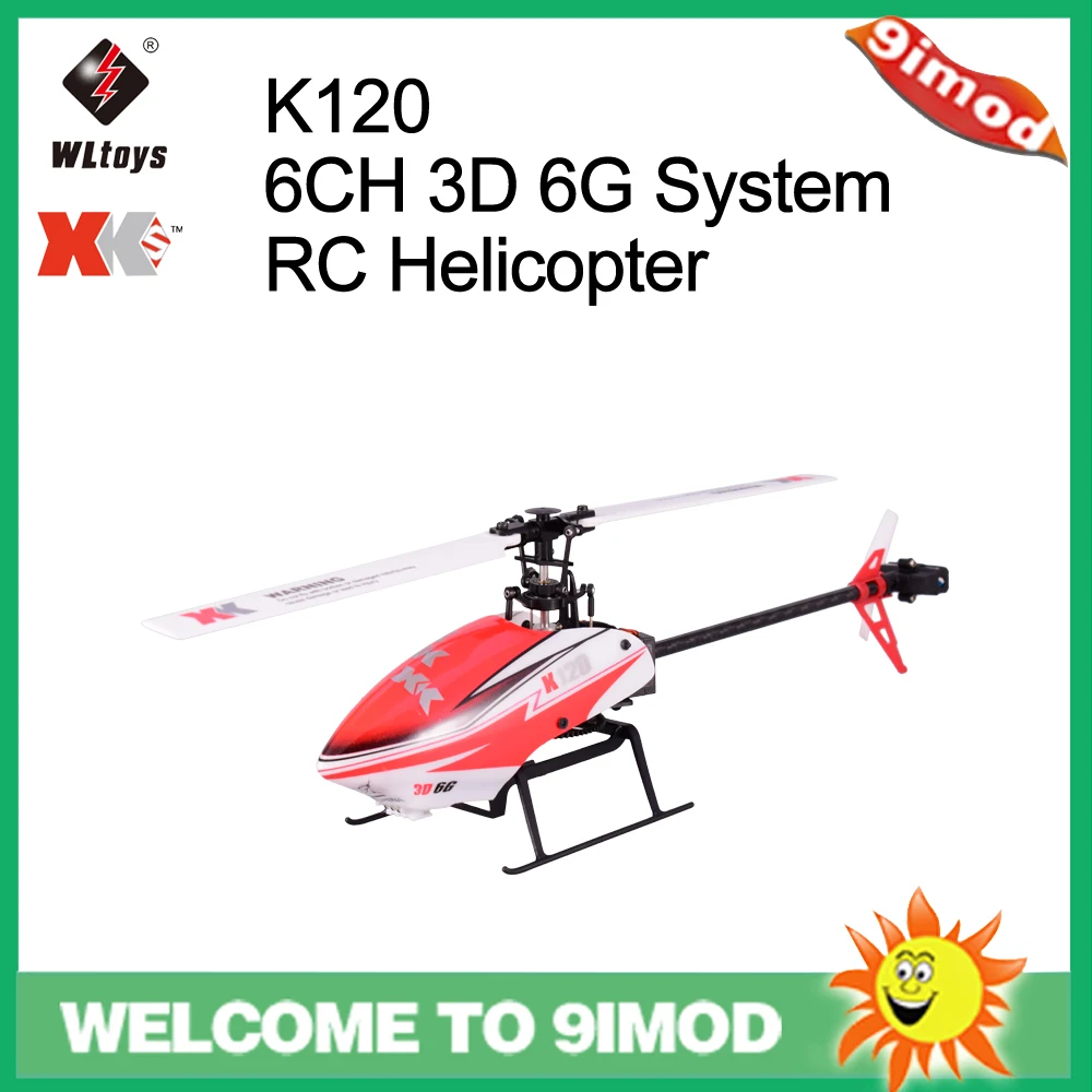 

Wltoys XK K120 6CH 3D 6G System Brushless Motor RC Helicopter With Transmitter Compatible With FUTABA S-FHSS kids toy drone
