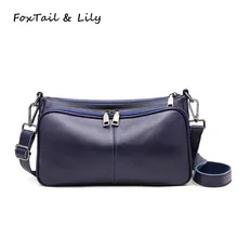 Multi Compartment Handbag And Get Free Shipping On Aliexpress Foxtail Lily Two Straps Women Shoulder Bag Genuine Leather Luxury Crossbody Bags Soft Cow Handbag Multi Compartments