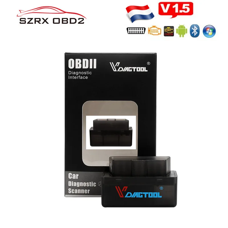 Мини ELM 327 Bluetooth Vgate Scan OBD2/Расширенный obd scan OBDII ELM327 V2.1 сканер кода