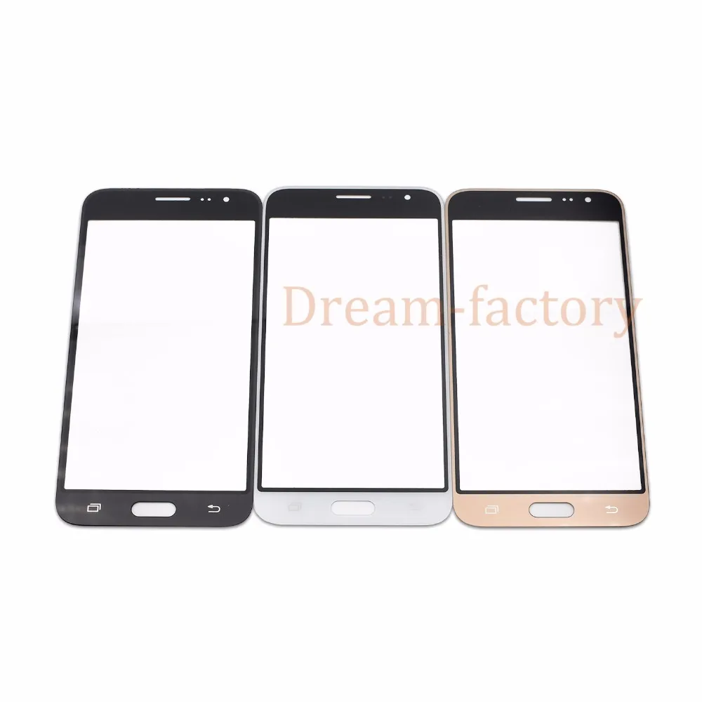 

50pcs Front Touch Screen Glass Outer Lens For Samsung Galaxy J3 2016 J320 Gold White Black