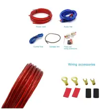 1 set Car Electronics Accessories Cars Audio Subwoofer Amplifier Wiring Fuse Holder Wire Cable Kit CSL2017
