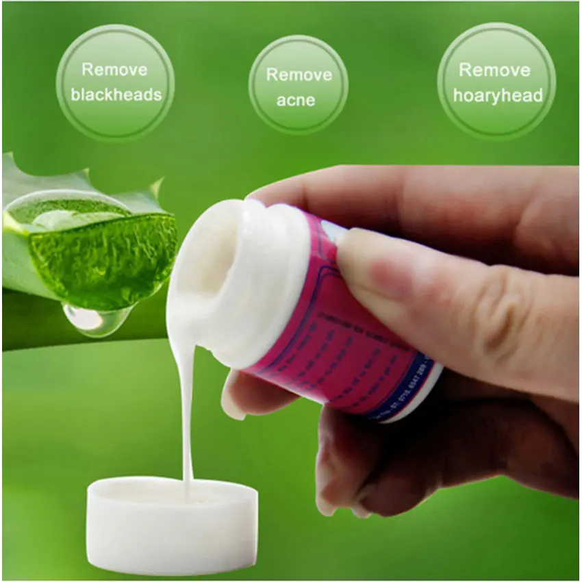 

Original Aloe Acne Mask Thailand Blackhead Shrink Pore Whitening Face Mask Blackhead Remover Deep Pore Cleansing Free Shipping