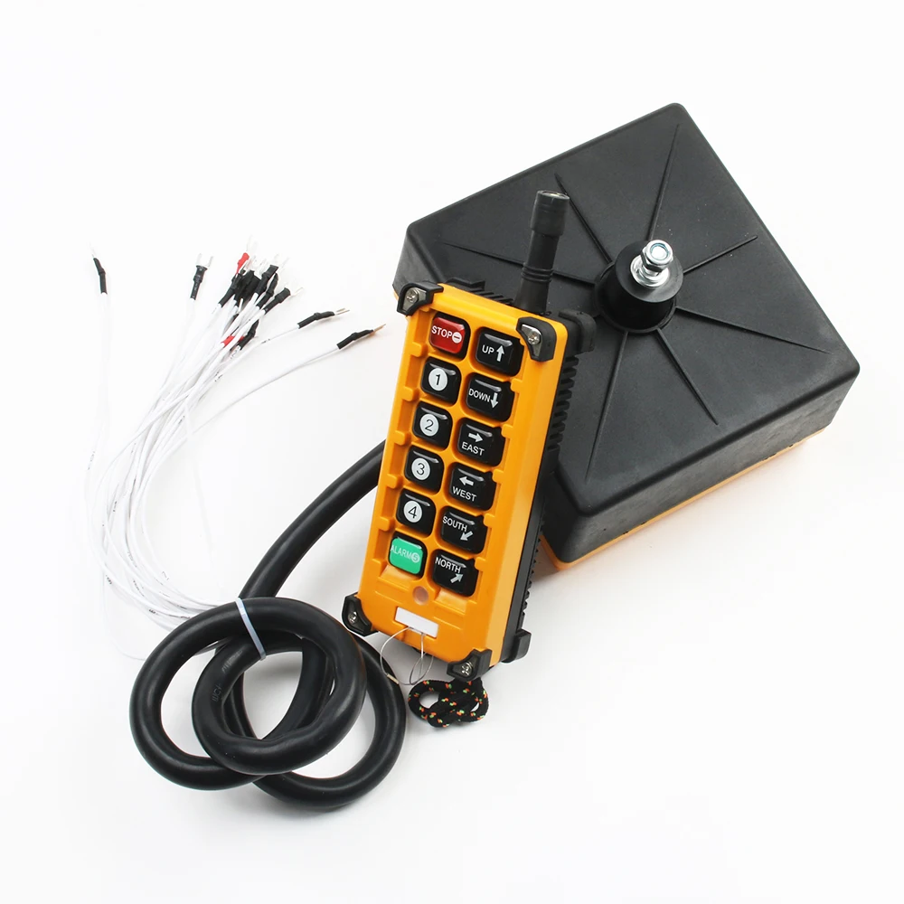 radio sem fio industrial controle remoto interruptor 04
