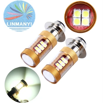 

2PCS High Power P15D 28SMD Samsung 3030 Chips H6M P15D 28W 900LM 12V Brake Lights DRL Daytime Running Light Stop Backup Lights