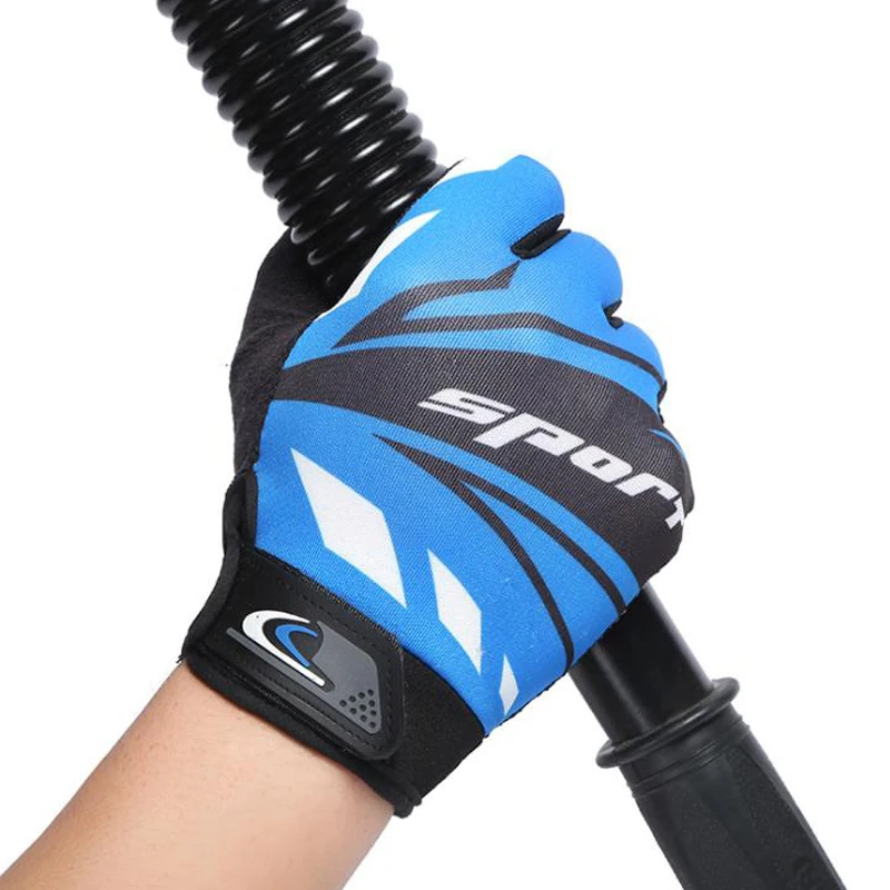 Велосипедные перчатки с сенсорным экраном, ветрозащитные велосипедные перчатки с полным пальцем, противоскользящие велосипедные перчатки для мужчин и женщин