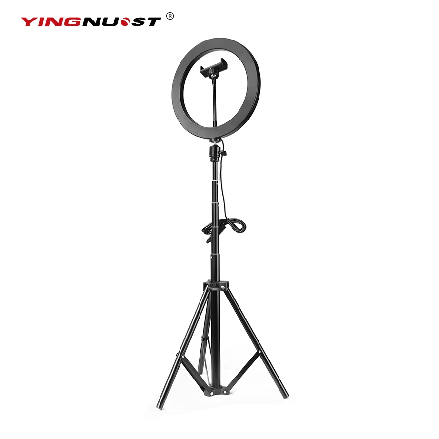 5600K-LED-Ring-Light-10inch-26cm-Lamp-Dimmable-Photography-Studio-Phone-Video-With-150CM-Tripod-Selfie