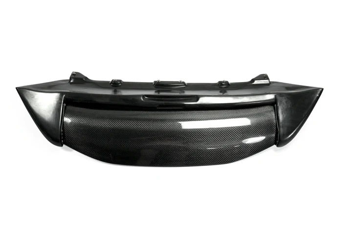02-05 Honda Civic EP3 Mugen Style Hatchback Roof Wing Spoiler (USDM)Portion Carbon (4)