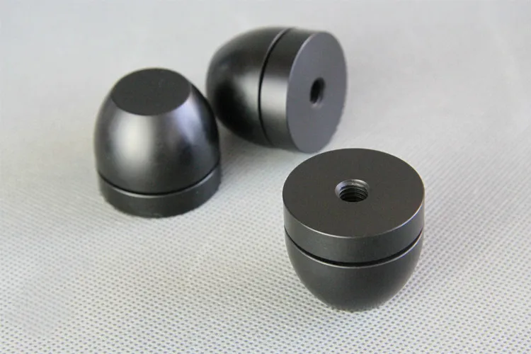 4pcs Speakers Shock Spikes Stand Foot Isolation Feet Adjustable Damping