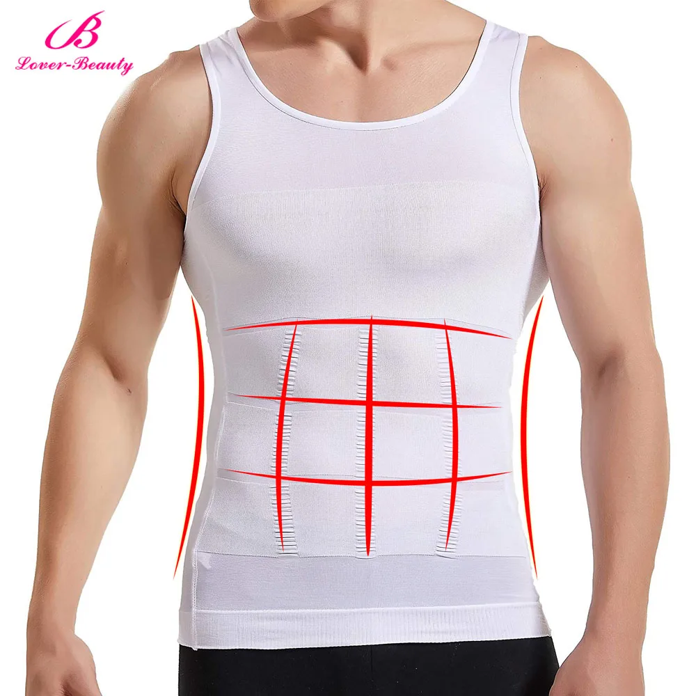 Details about Men's Slimming Body Shaper Shirts Adjustable Breathable Tummy Slim Control Vest Details about Men's Slimming Body Shaper Shirts Adjustable Breathable Tummy Slim Control Vest