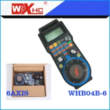 Фабрика по производству Беспроводной электронный маховик, ручной импульсный генератор Mach3 6 axis cnc пульт дистанционного управления с usb диск фрезерный станок с ЧПУ