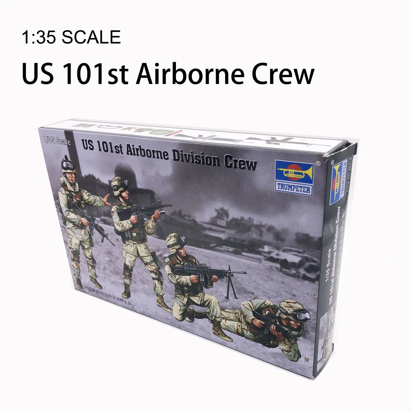 1:35 США 101st команда спецназа 1/35 Военная сборка модель сцены солдат Trumpeter|Наборы для