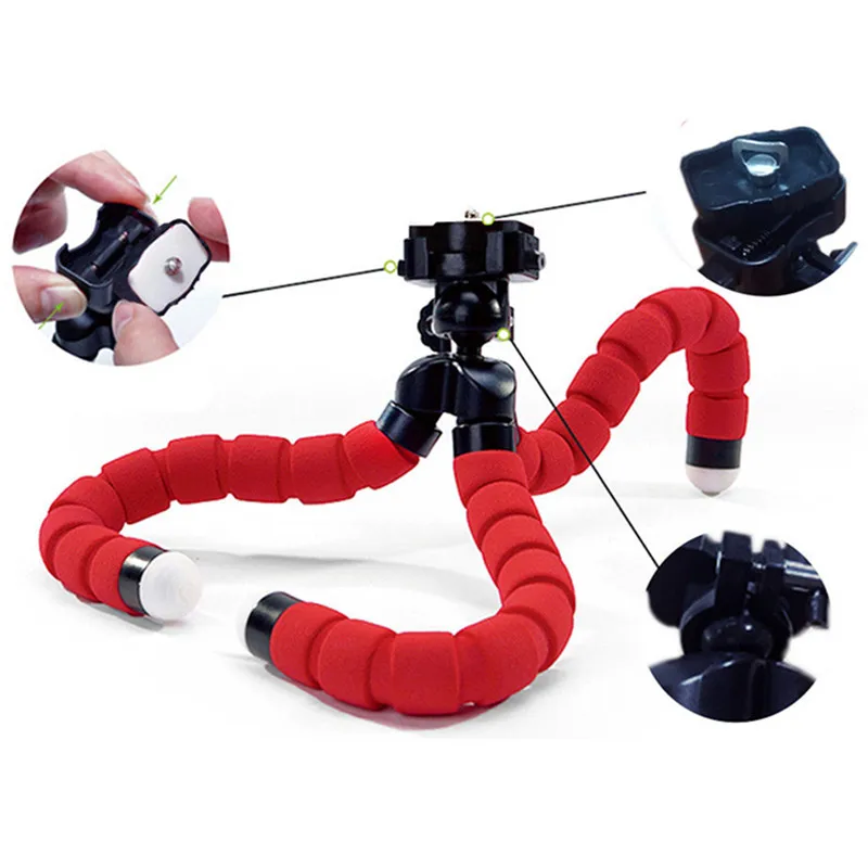 Flexible Octopus Leg Phone Holder Smartphone Accessories Stand Support For Mobile Tripod For Phone for xiaomi HTC note