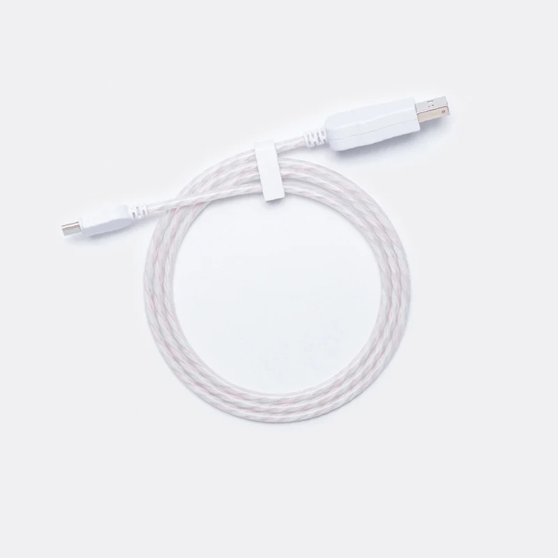 Светодиодный usb-кабель, светильник-вспышка, линия передачи данных, зарядное устройство для мобильного телефона для iPhone, кабель для передачи данных для Xiaomi Android, кабель type-C 1 м - Цвет: Белый