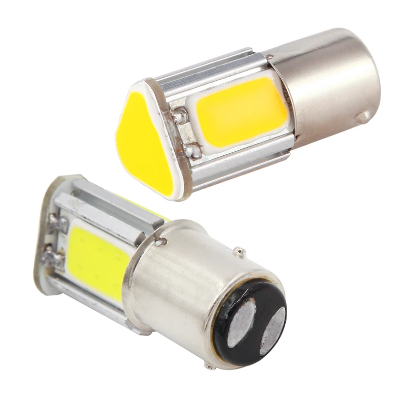 1 шт. Автомобильные светодиодные лампы p21w bay15d ba15s P21/5W 1156 1157 COB 12 В|led light car cob|12v led lampcar