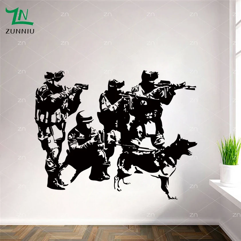 Zero-Happy-Halloween-Witch-Bats-Wall-Sticker-Window-Home-Decoration-Decal-Decor