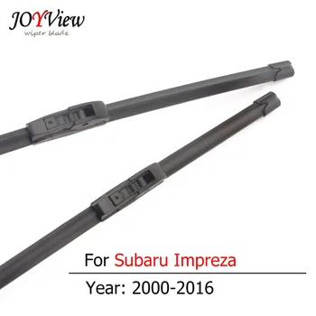 

S410 Car Front Windscreen Wiper Blade for Subaru Impreza Model Year From 2000 to 2016 Hook Type Wipers 2pcs a set