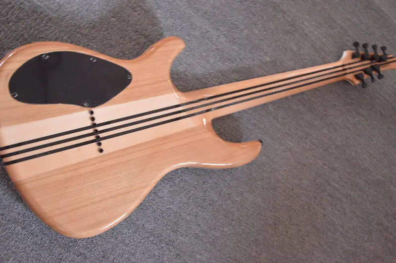 2017NEW! Alta calidad guitarra popular calidad Mayon Regius siete cuerdas de guitarra Capa 7 Arce cuello a través del envío libre