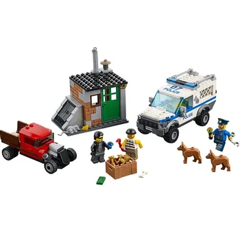 

Police Dog Unit City Police 60048 Building Blocks toys for Childrens Bricks Car Model Kid Gift